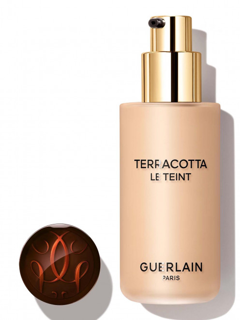 Тональное средство Terracotta Le Teint, 2W Тёплый, 35 мл Guerlain - Обтравка1