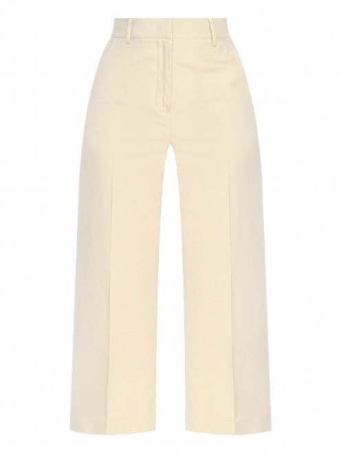 Брюки из смешанного хлопка Weekend Max Mara - Общий вид