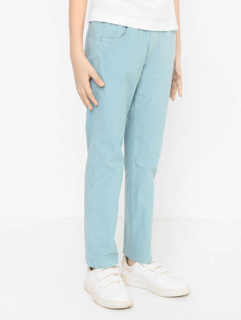 Хлопковые брюки с карманами Il Gufo - МодельВерхНиз