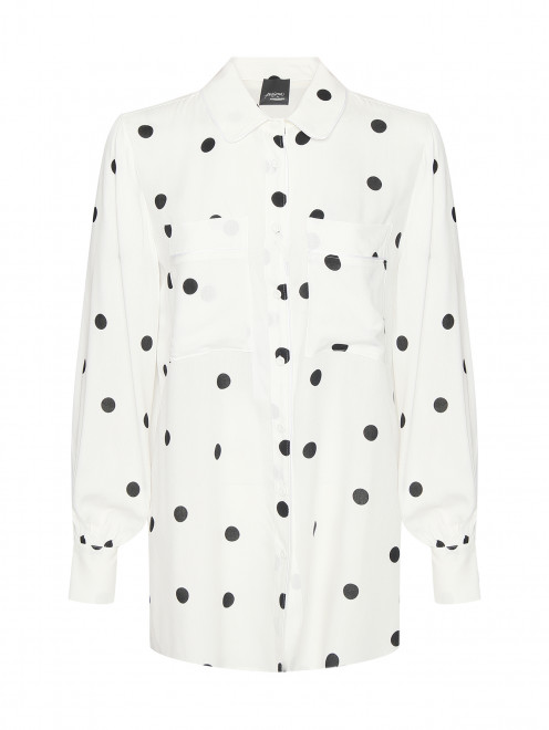 Блуза с накладными карманами Persona by Marina Rinaldi - Общий вид