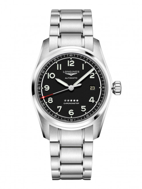 Часы с автоподзаводом на стальном браслете Spirit Longines - Обтравка1