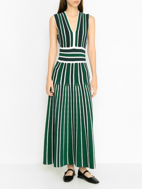 Трикотажное платье-макси Max Mara - МодельВерхНиз