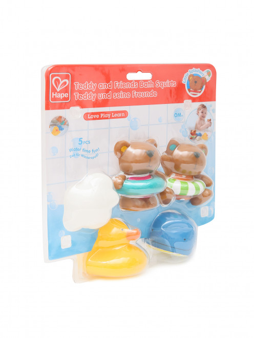 Игрушки для купания-Тедди и его друзья Hape - Обтравка1