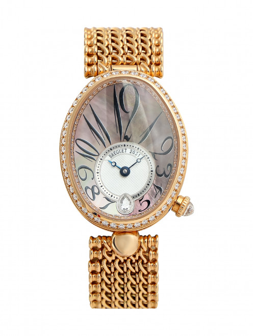 Часы с автоподзаводом на золотом браслете Breguet - Общий вид