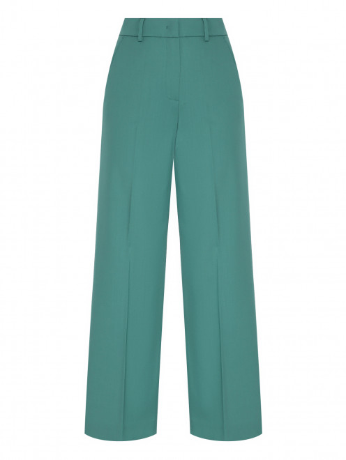 Прямые брюки из шерсти Weekend Max Mara - Общий вид