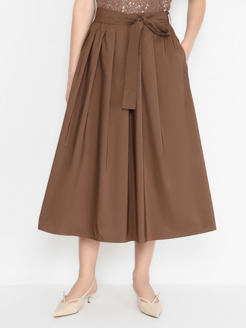Широкая юбка-миди Weekend Max Mara - МодельВерхНиз