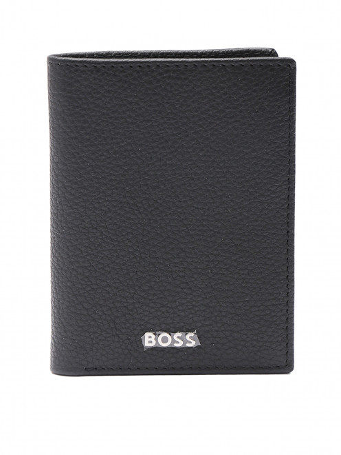 Кошелек из зернистой кожи Boss - Общий вид