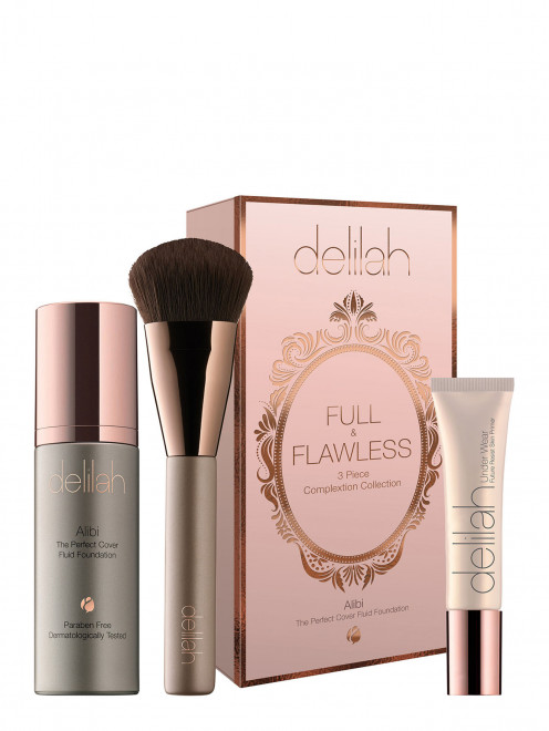  Набор средств макияжа для лица Alibi Full & Flawless, Lily, 3 шт Delilah - Общий вид