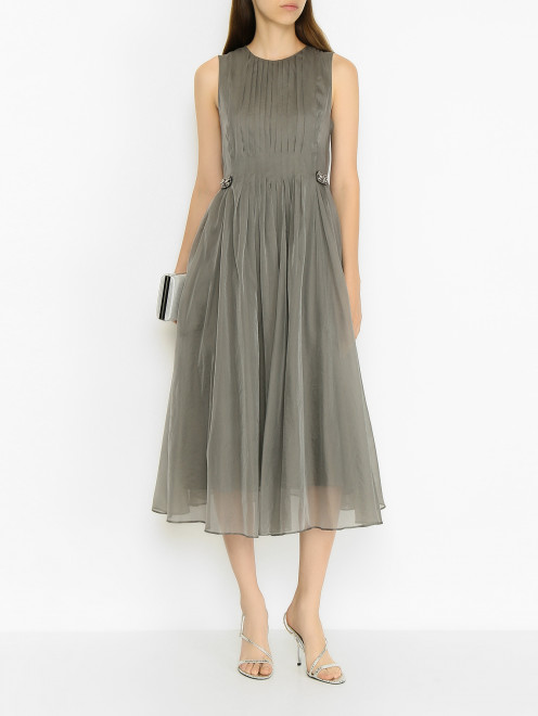 Платье из смесового шелка Max Mara - МодельОбщийВид