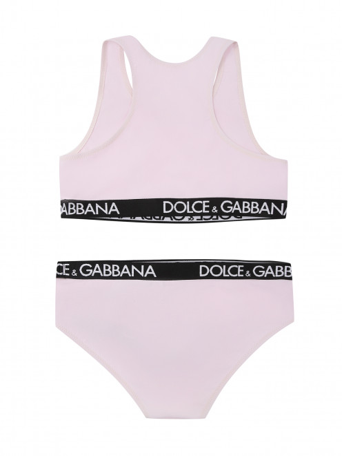 Комплект из трикотажа-топ и трусы Dolce & Gabbana - Обтравка1