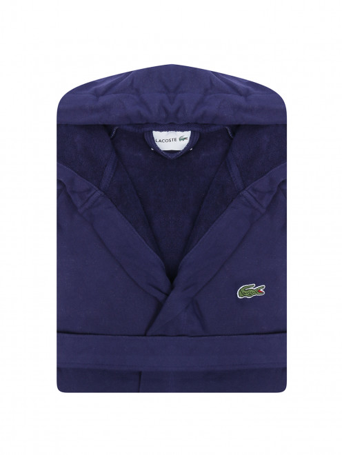 Банный халат с логотипом Lacoste - Общий вид