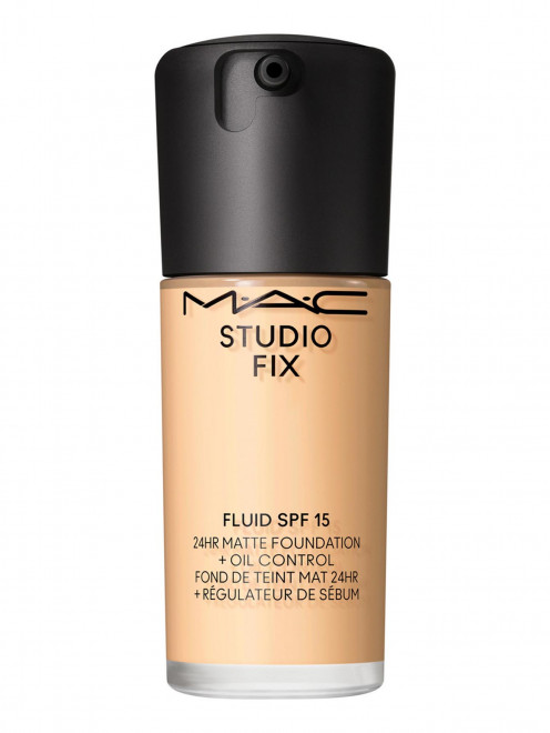 Тональная основа Studio Fix Fluid SPF 15 24HR Matte Foundation + Oil Control, оттенок NC13, 30 мл Mac - Общий вид