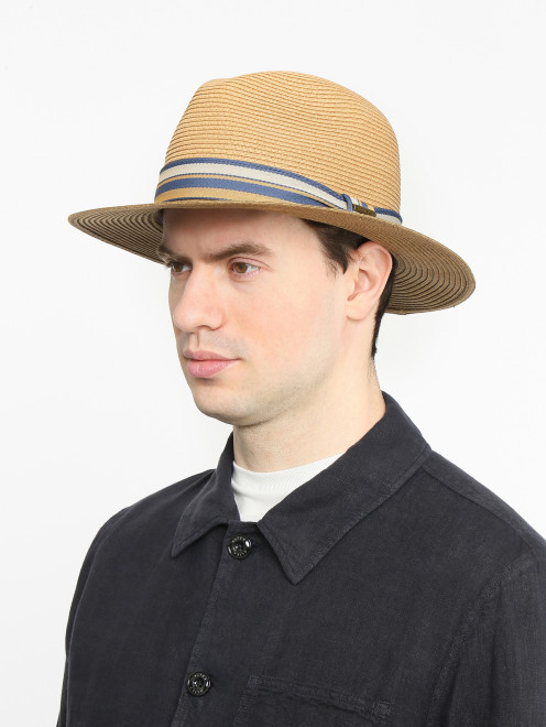 Шляпа с контрастной лентой Stetson - МодельОбщийВид