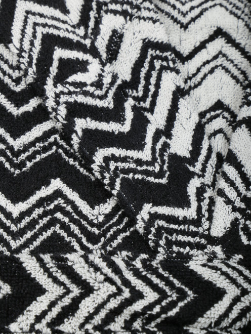 Халат из хлопка с узором Missoni - Деталь
