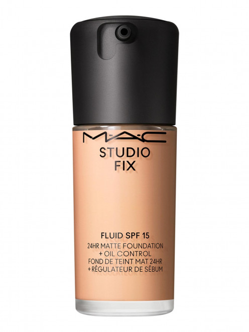 Тональная основа Studio Fix Fluid SPF 15 24HR Matte Foundation + Oil Control, оттенок C3.5, 30 мл Mac - Общий вид