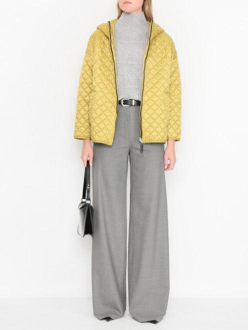 Стеганая куртка на молнии Max Mara - МодельОбщийВид