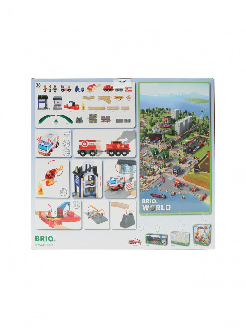 Игровой набор "Пожарная команда спасателей" BRIO - Обтравка1