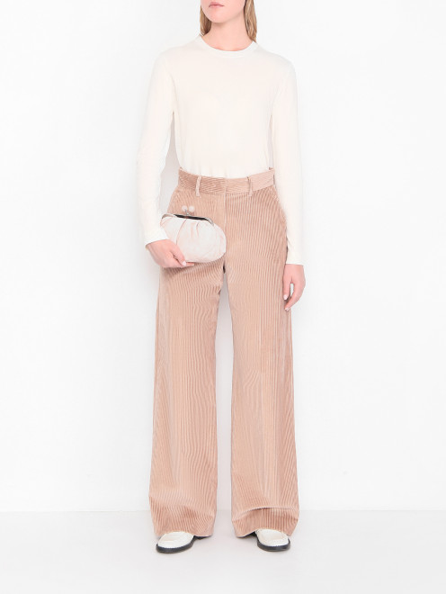 Сумка из замши Weekend Max Mara - МодельОбщийВид