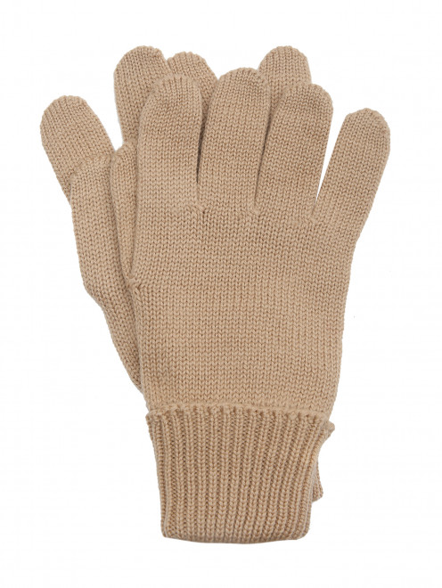 Однотонные перчатки из шерсти IL Trenino - Общий вид