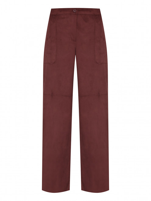 Однотонные брюки с накладными карманами Max&Co - Общий вид