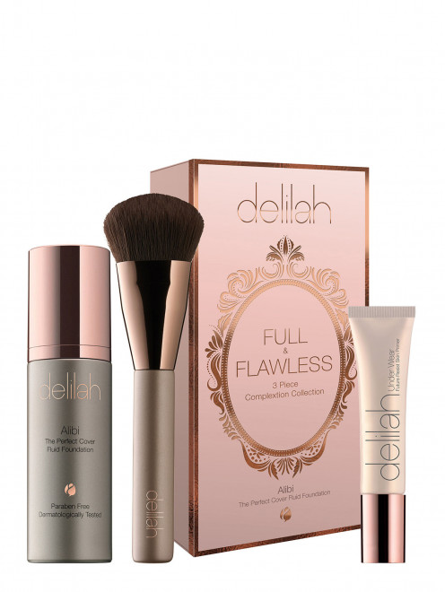 Набор средств макияжа для лица Alibi Full & Flawless, Bamboo, 3 шт Delilah - Общий вид