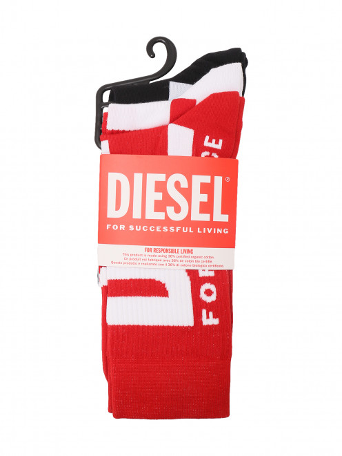 Комплект носков с узором Diesel - Общий вид