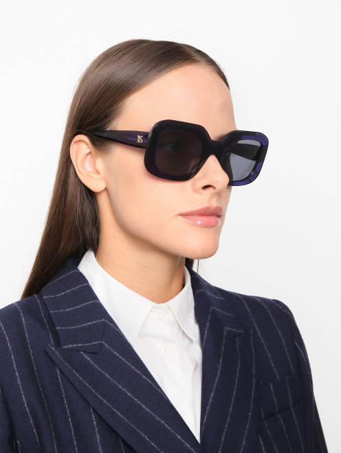 Солнцезащитные очки в оправе из пластика Luisa Spagnoli - МодельОбщийВид