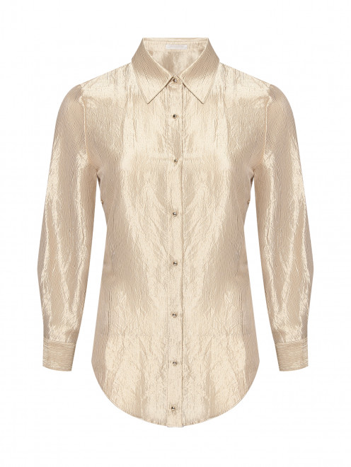 Свободная блуза с золотыми пуговицами Ellassay - Общий вид