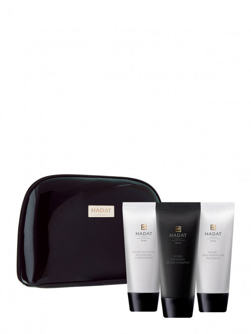 Восстанавливающий набор для волос Hydro Repair Hair Set: шампунь, кондиционер и маска, 70+70+70 мл Hadat Cosmetics - Общий вид