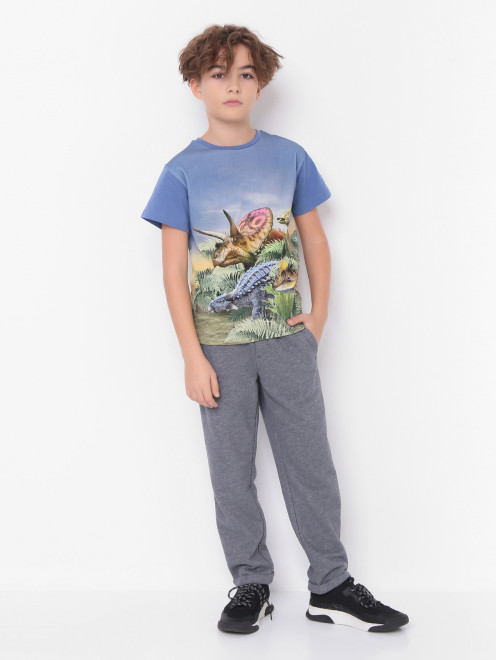 Хлопковая футболка с коротким рукавом Molo - МодельОбщийВид