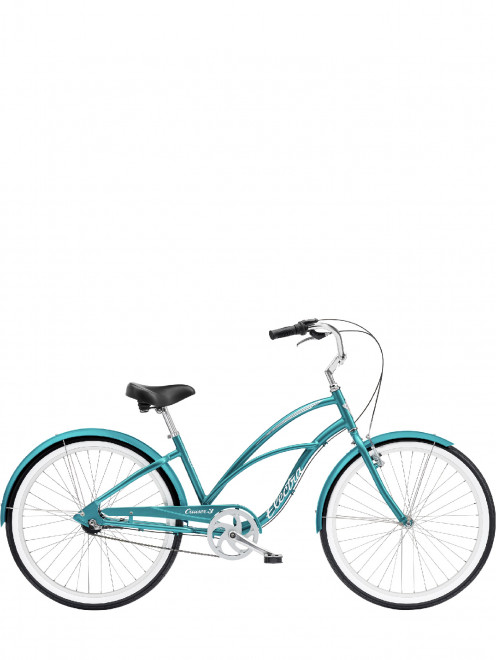 Женский велосипед Electra Cruiser 3i Green Metallic Electra - Общий вид