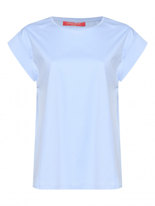 Базовая футболка из хлопка Marina Rinaldi - Общий вид