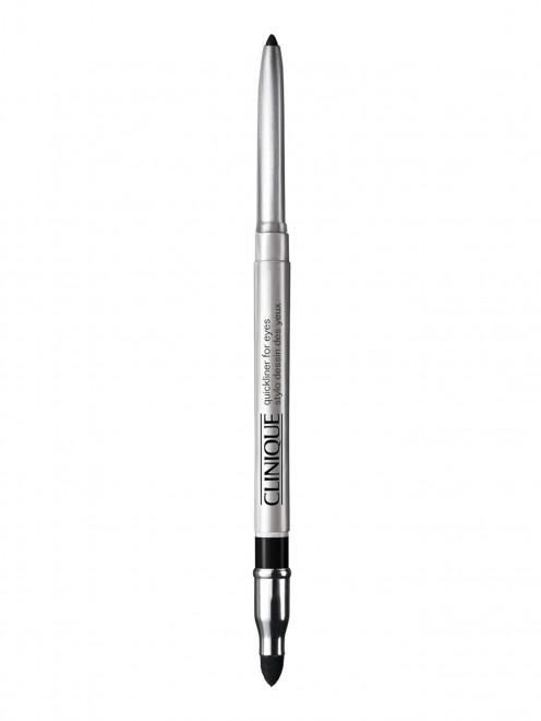 Карандаш для глаз с растушевкой Quickliner For Eyes, оттенок 07 Really Black Clinique - Общий вид