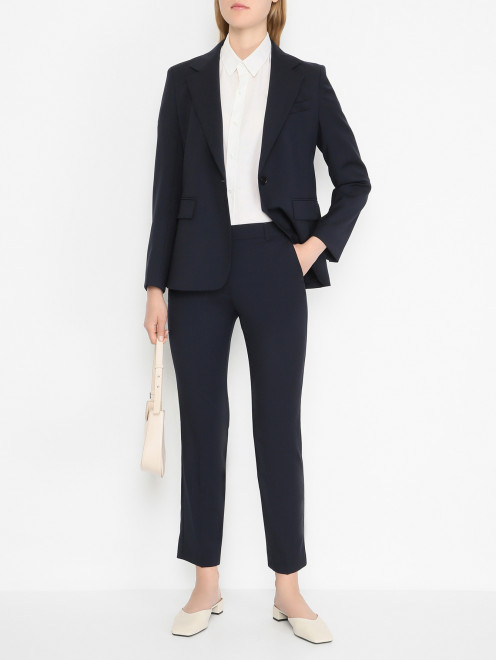 Однобортный жакет из шерсти Weekend Max Mara - МодельОбщийВид
