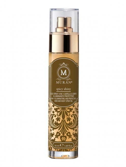 Масло для волос и тела Spicy Shiny Illuminating And Protective Spray Oil, 50 мл Muran - Общий вид