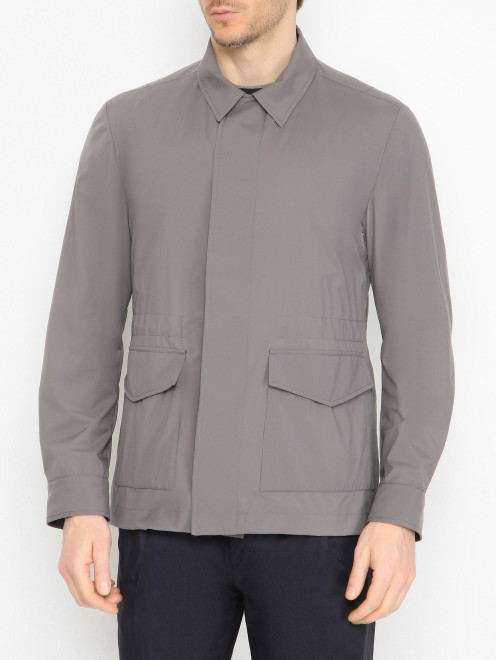 Куртка на молнии с карманами Doriani Cashmere - МодельВерхНиз