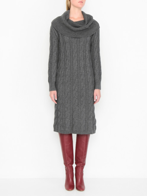 Трикотажное платье из шерсти Max Mara - МодельВерхНиз