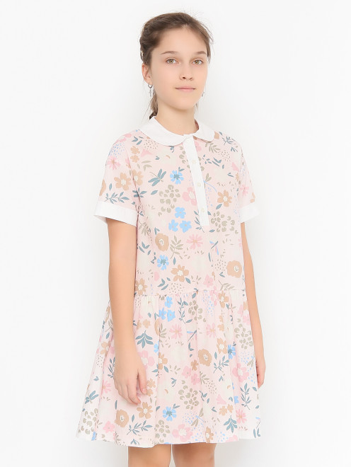 Платье с цветочным узором Il Gufo - МодельВерхНиз