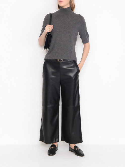Джемпер из шерсти с короткими рукавами Max Mara - МодельОбщийВид