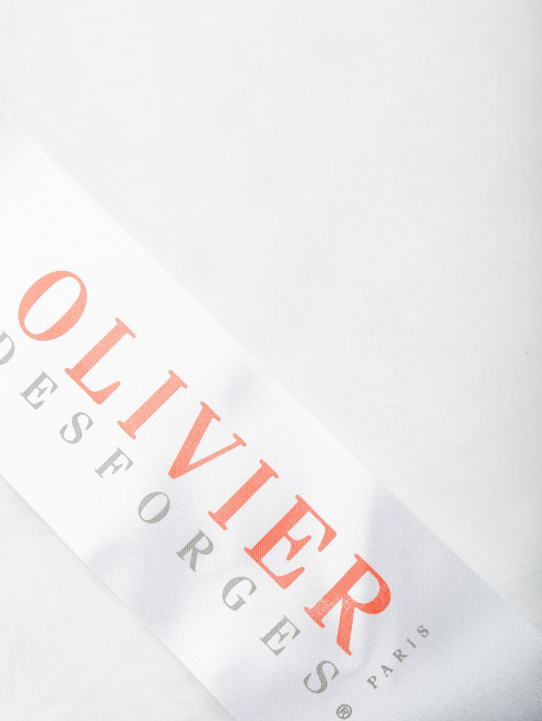 Однотонное одеяло из хлопка Olivier Desforges - Деталь