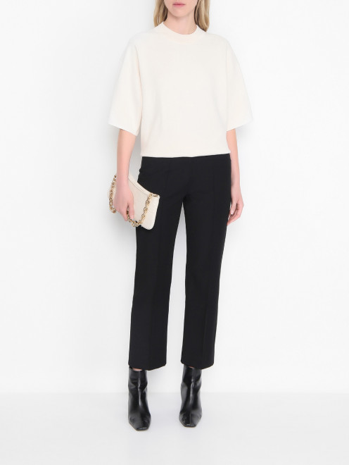 Брюки укороченные со стрелкой Max Mara - МодельОбщийВид