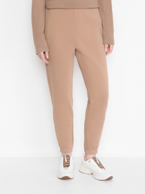 Брюки трикотажные с карманами Max Mara - МодельВерхНиз