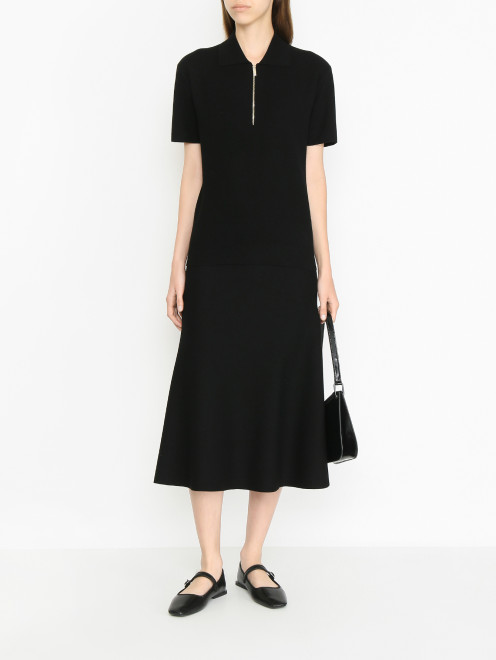 Поло из текстиля на молнии Max Mara - МодельОбщийВид