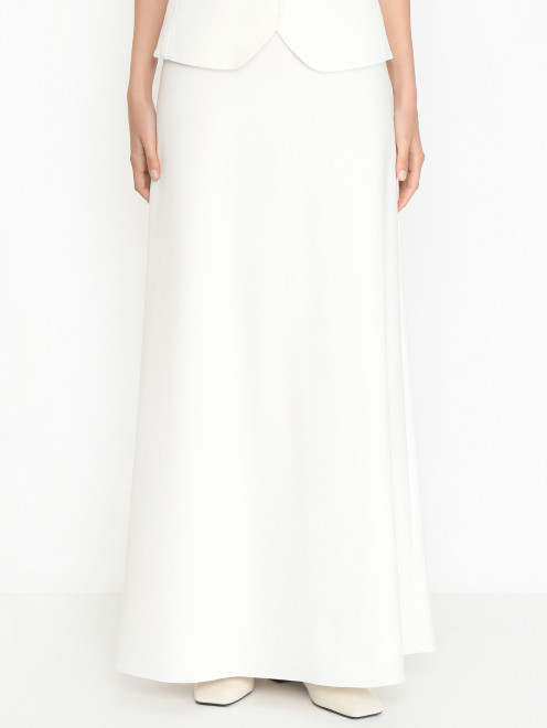 Юбка-макси на молнии Max Mara - МодельВерхНиз