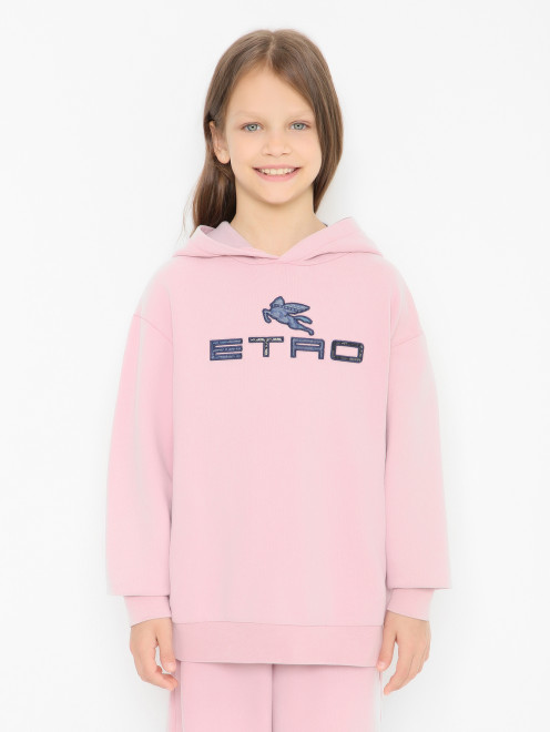 Толстовка с капюшоном и логотипом Etro - МодельВерхНиз