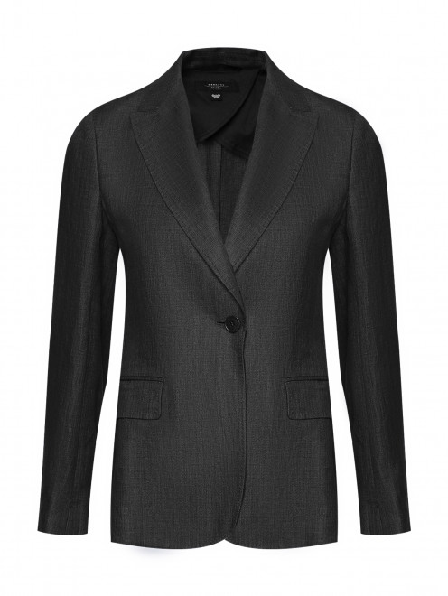 Льняной жакет без подкладки Weekend Max Mara - Общий вид
