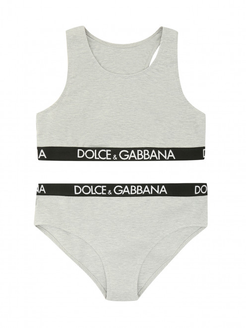 Топ в комплекте с трусами Dolce & Gabbana - Общий вид