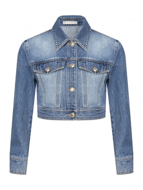 Укороченная джинсовая куртка Ellassay - Общий вид