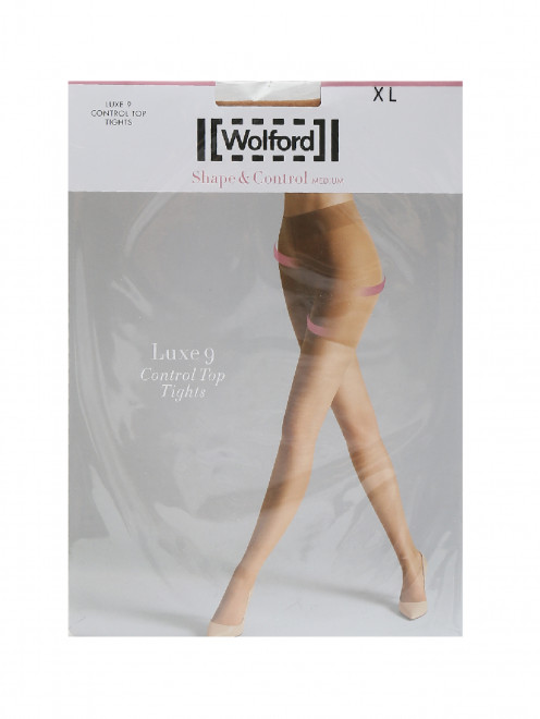 Колготки бежевые 9 den Wolford - Общий вид