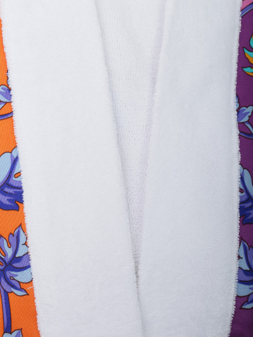 Банный халат с узором Etro - Деталь